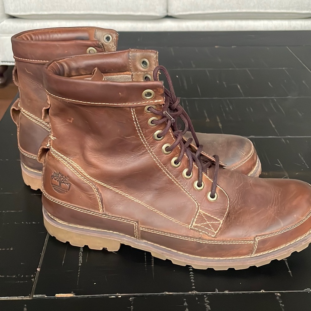 Timberland earth keepers men’s leather boots size 11